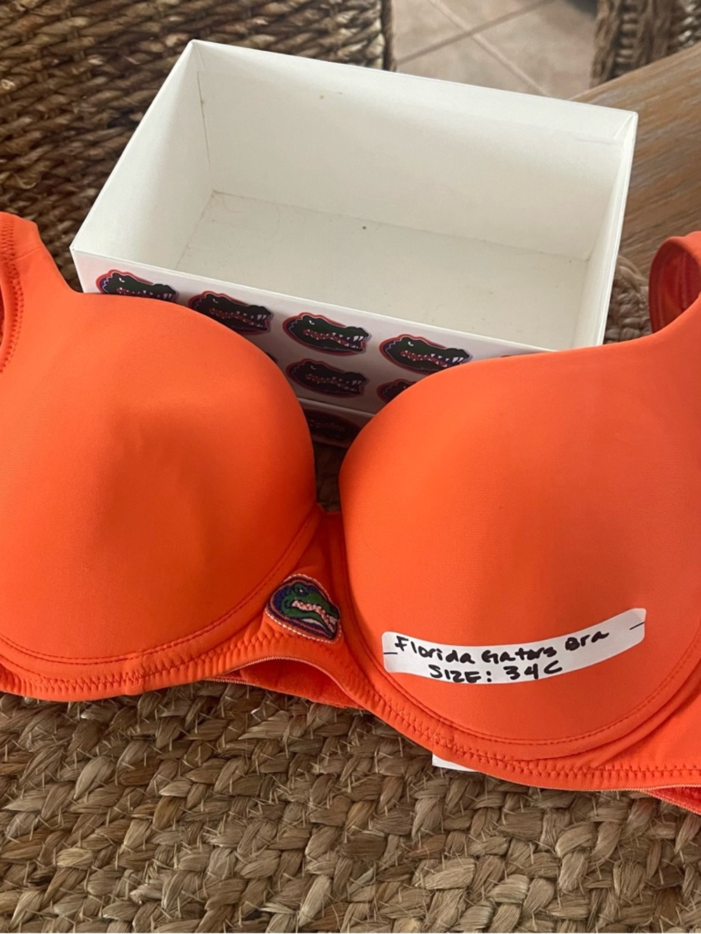 Florida Gators Orange T-Shirt Bra - Women's Intimates